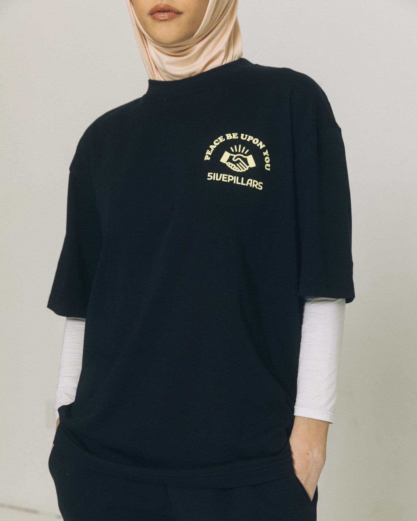 Peace Be Upon You Tee - Black