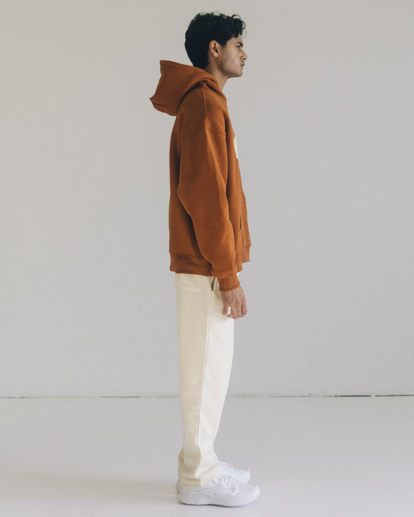 Alhamdulillah Hoodie - Rust Brown