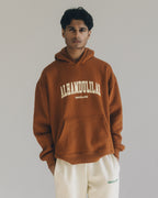 Alhamdulillah Hoodie - Rust Brown
