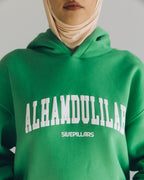 Alhamdulillah Hoodie - Kelly Green