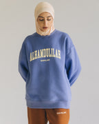 Alhamdulillah Crewneck - Powder Blue