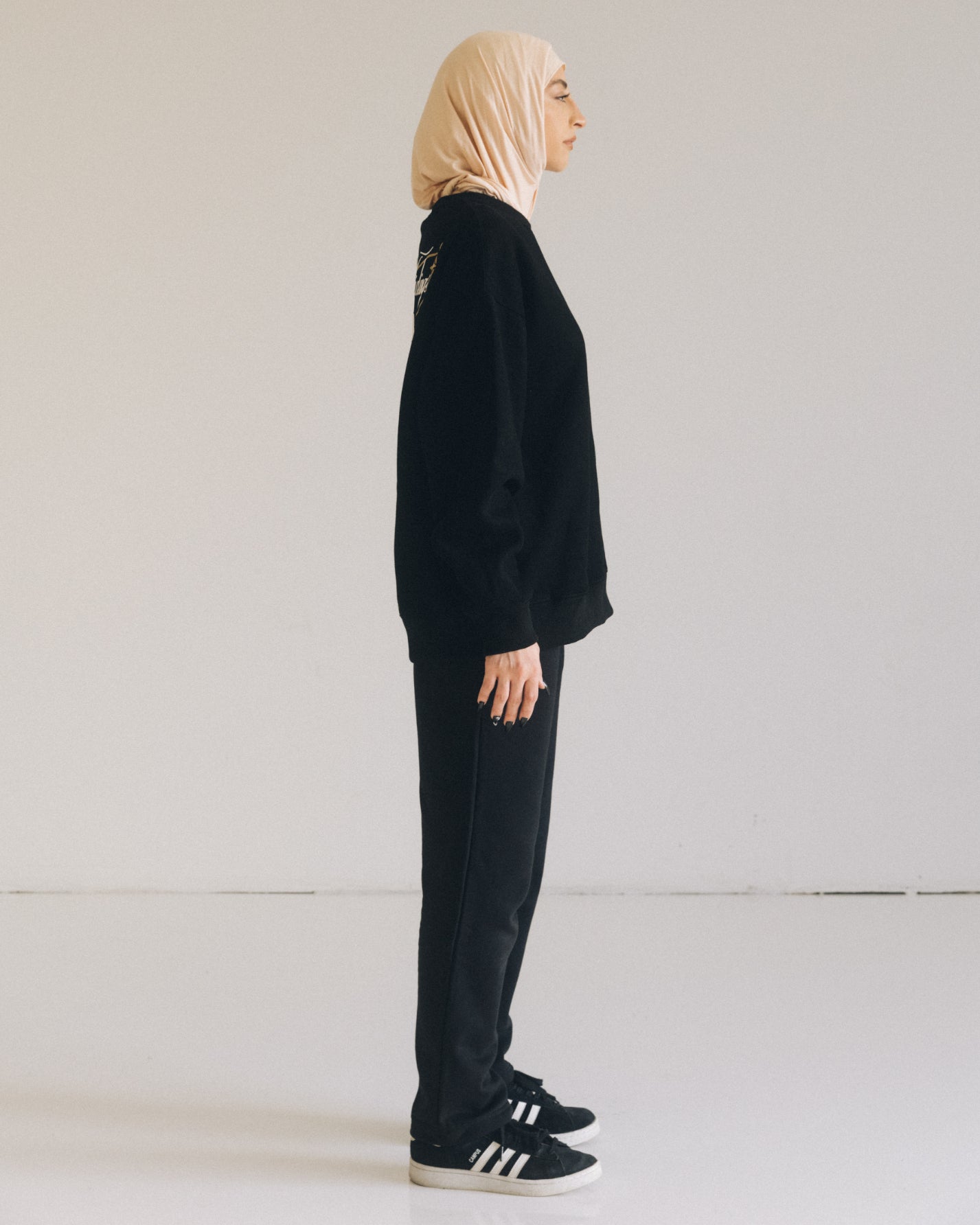 Glad Tidings Crewneck - Black