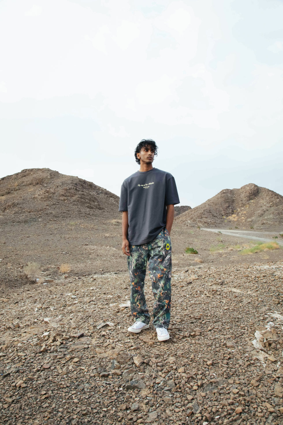 By Way Of The Almighty Tee - Grey