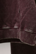POA Hoodie - Washed Maroon