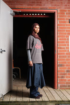 YM3X Calligraphy Tee - Dark Gray