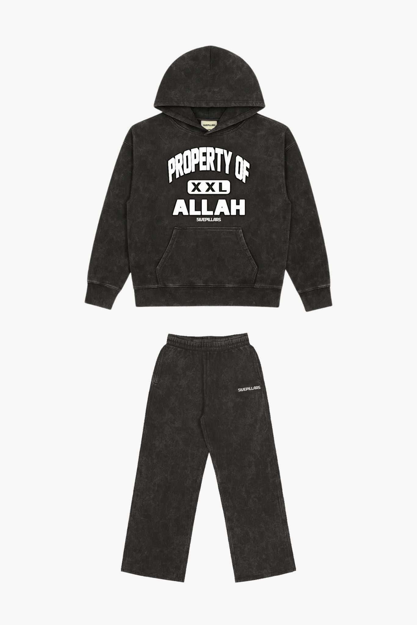 POA Washed Set Black