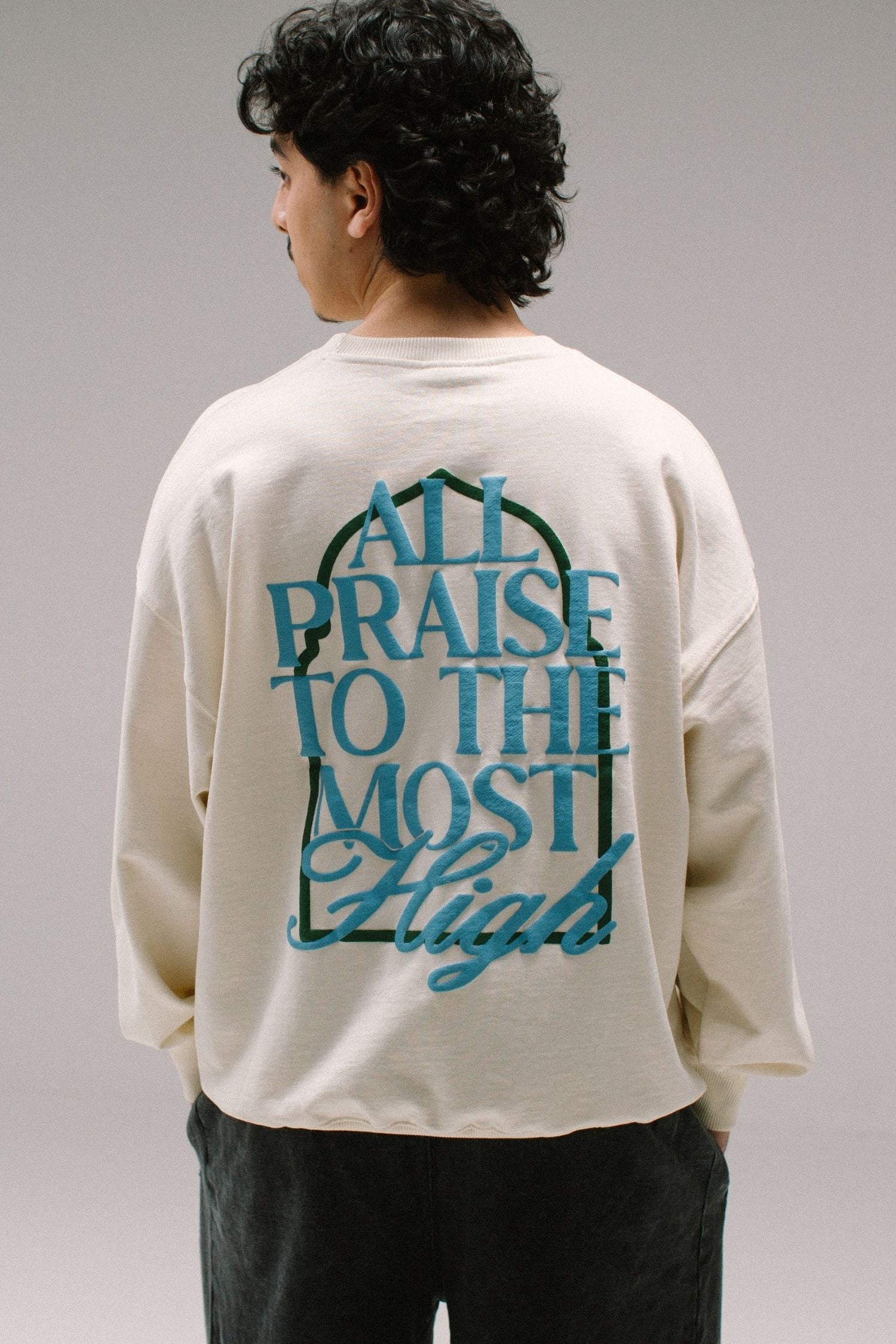 The Most High Crewneck - Cream