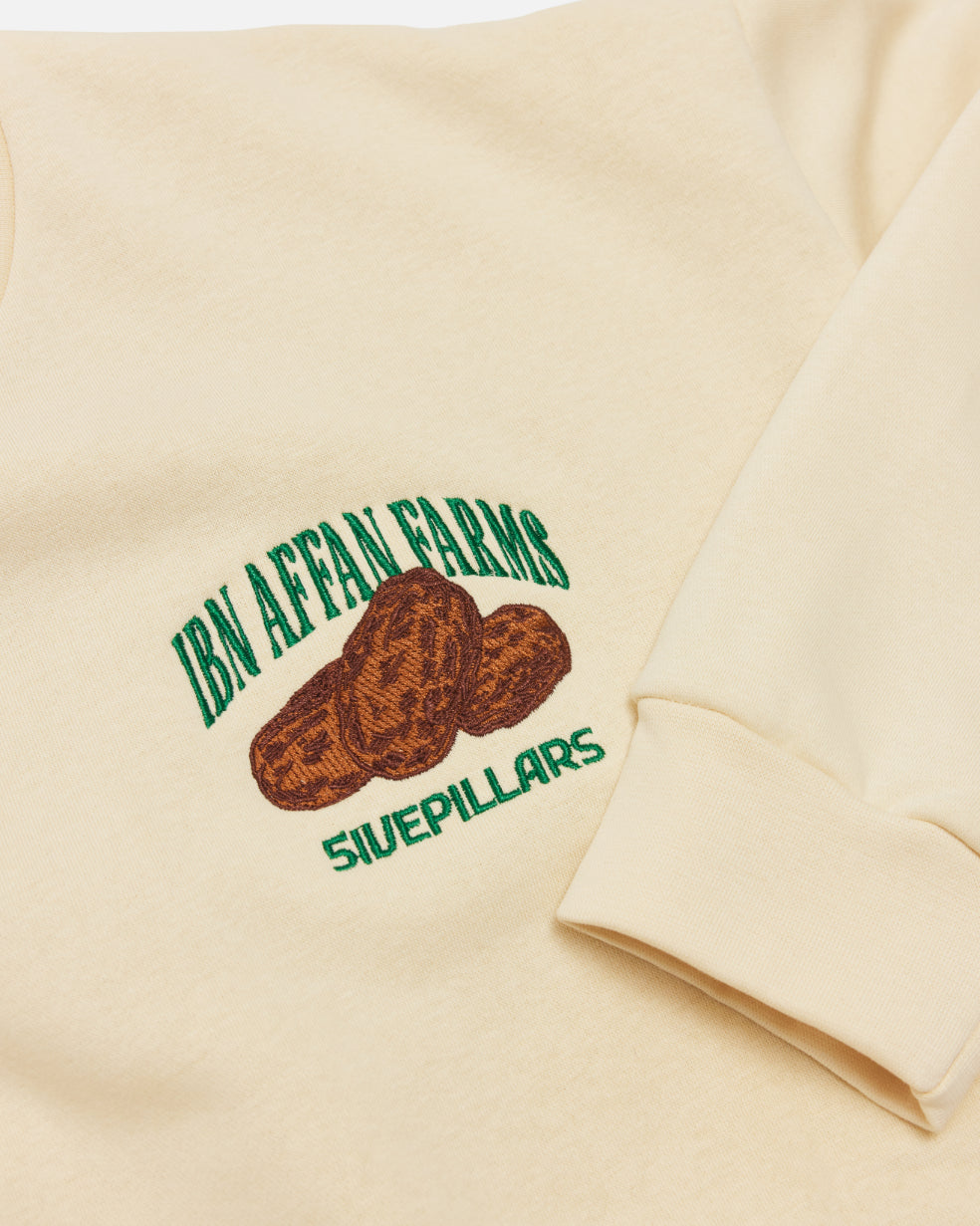 Ibn Affan Crewneck - Cream