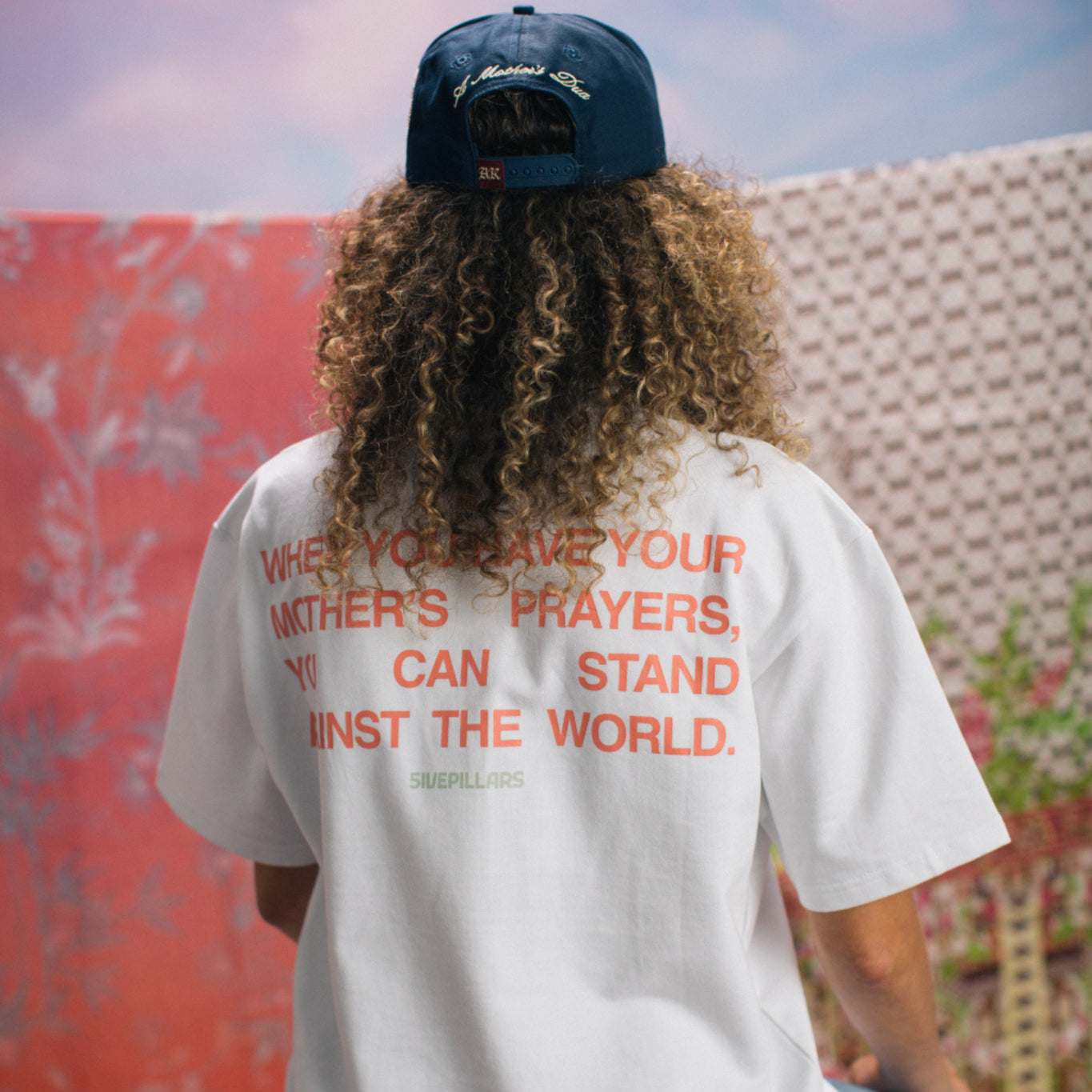 A Mother's Prayer Tee - White