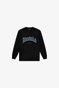 Alhamdulillah Chrome Long Sleeve Tee - Black