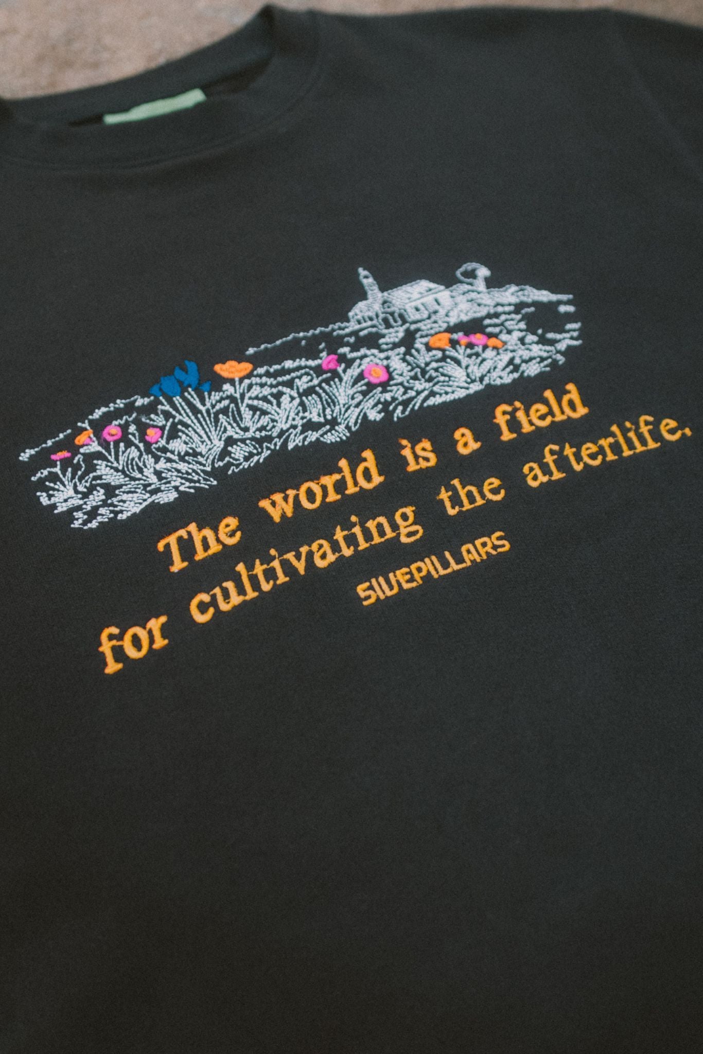 Cultivating Long Sleeve Tee - Black