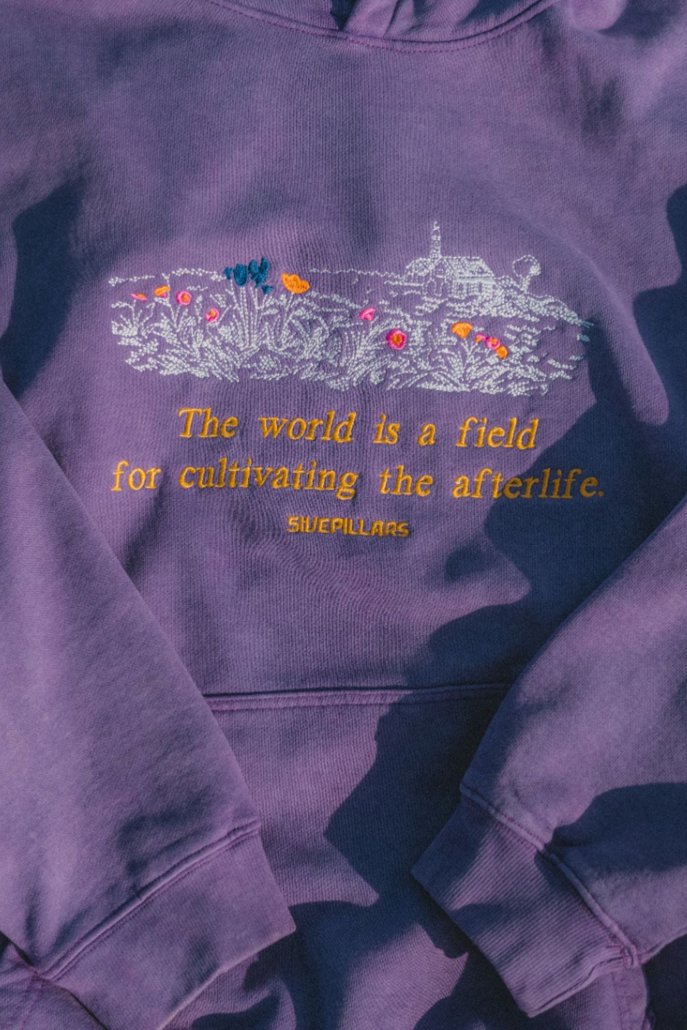 Cultivating Hoodie - Washed Purple