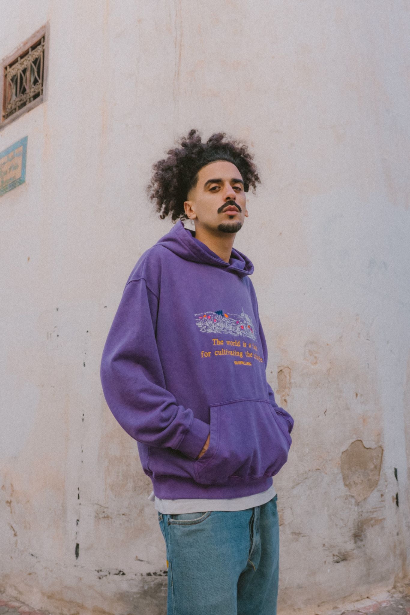 Cultivating Hoodie - Washed Purple