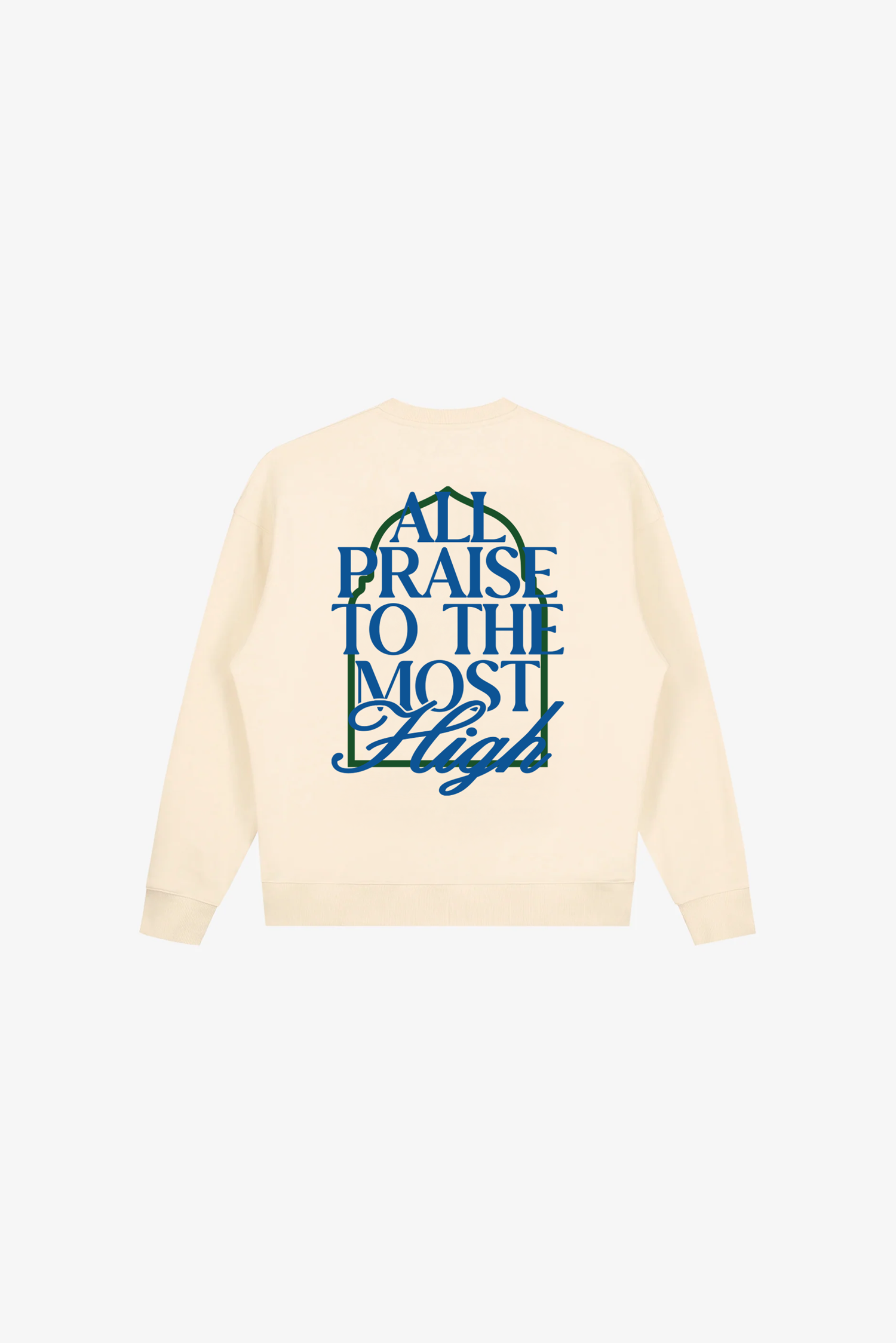 The Most High Crewneck - Cream