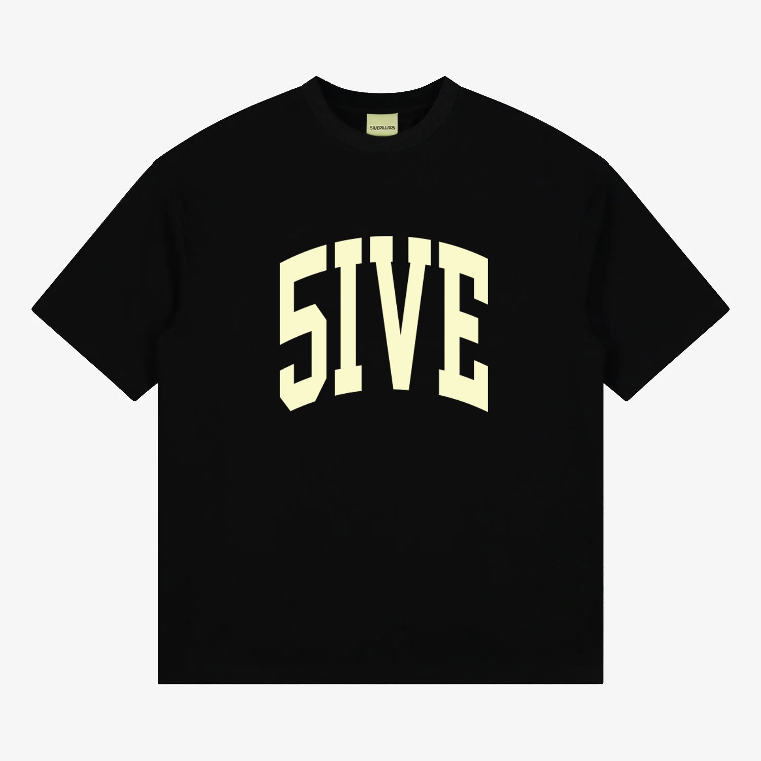 5ive pillars tee - Black