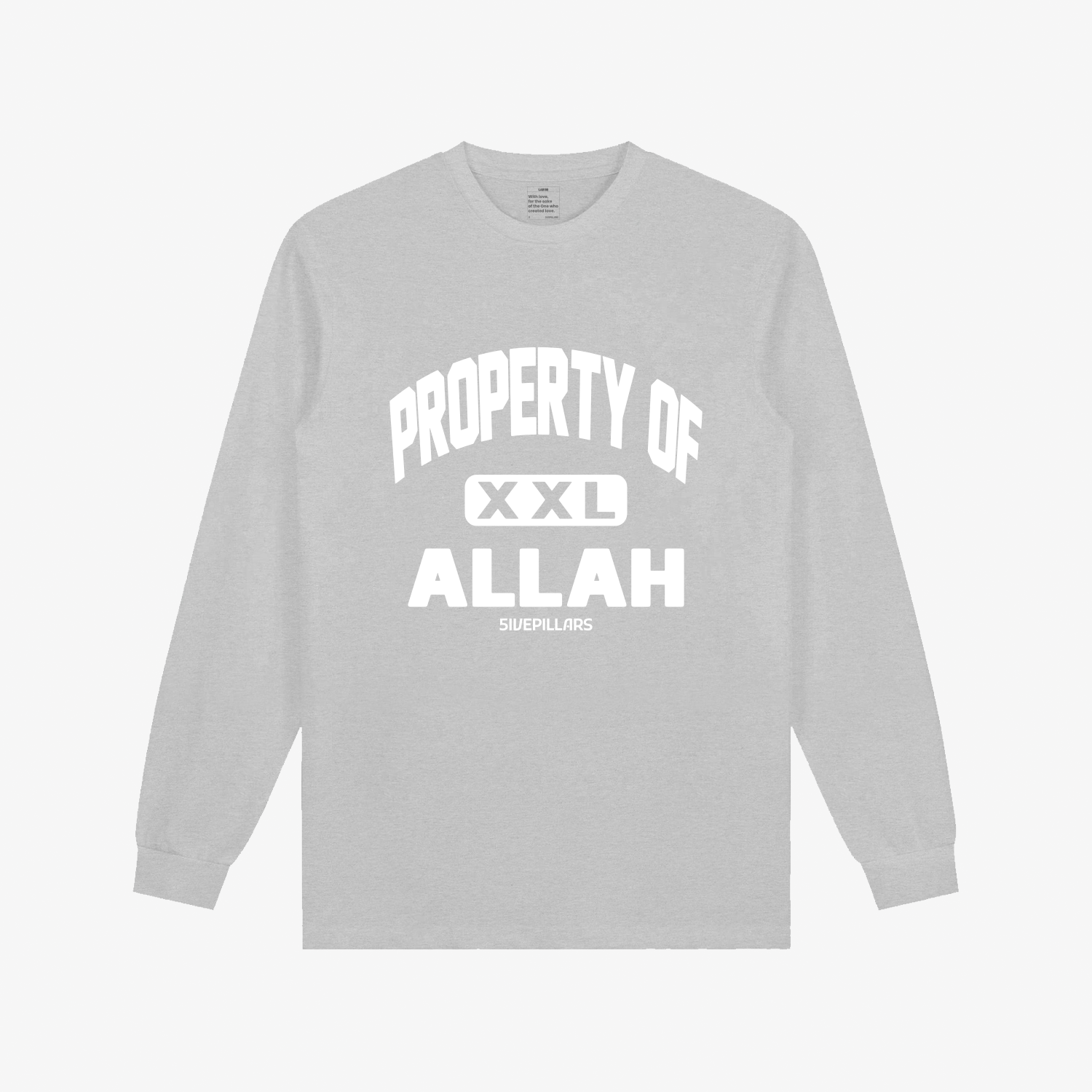 POA Long Sleeve Tee - Heather Grey