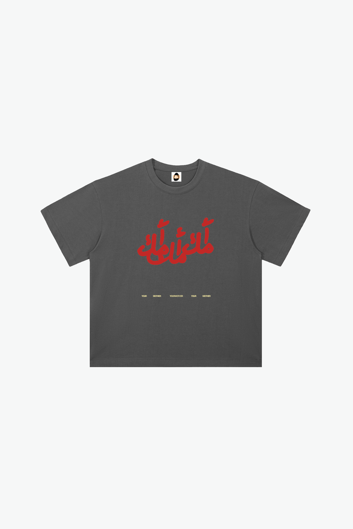 YM3X Calligraphy Tee - Dark Gray