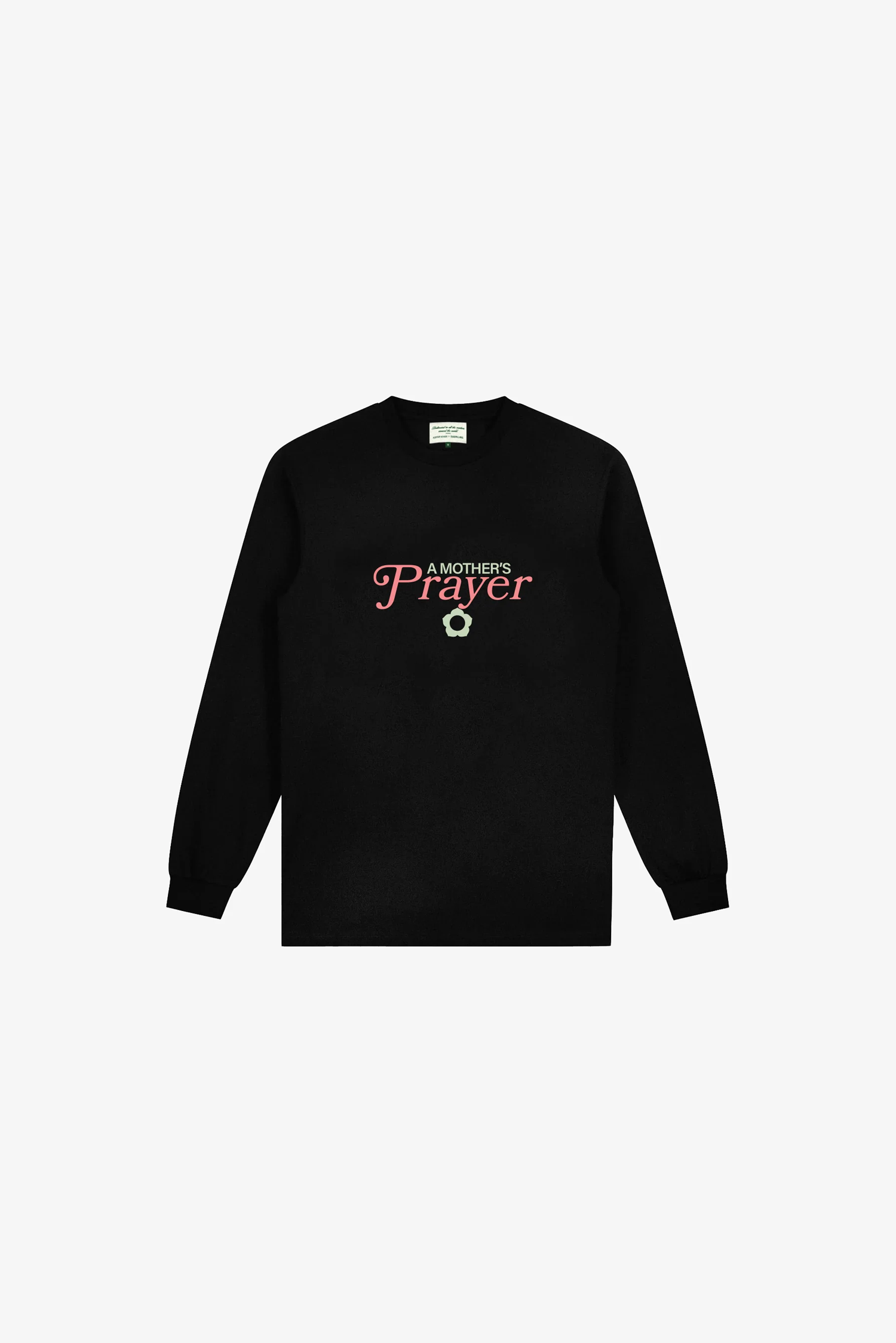 A Mother's Prayer L/S Tee - Black - front