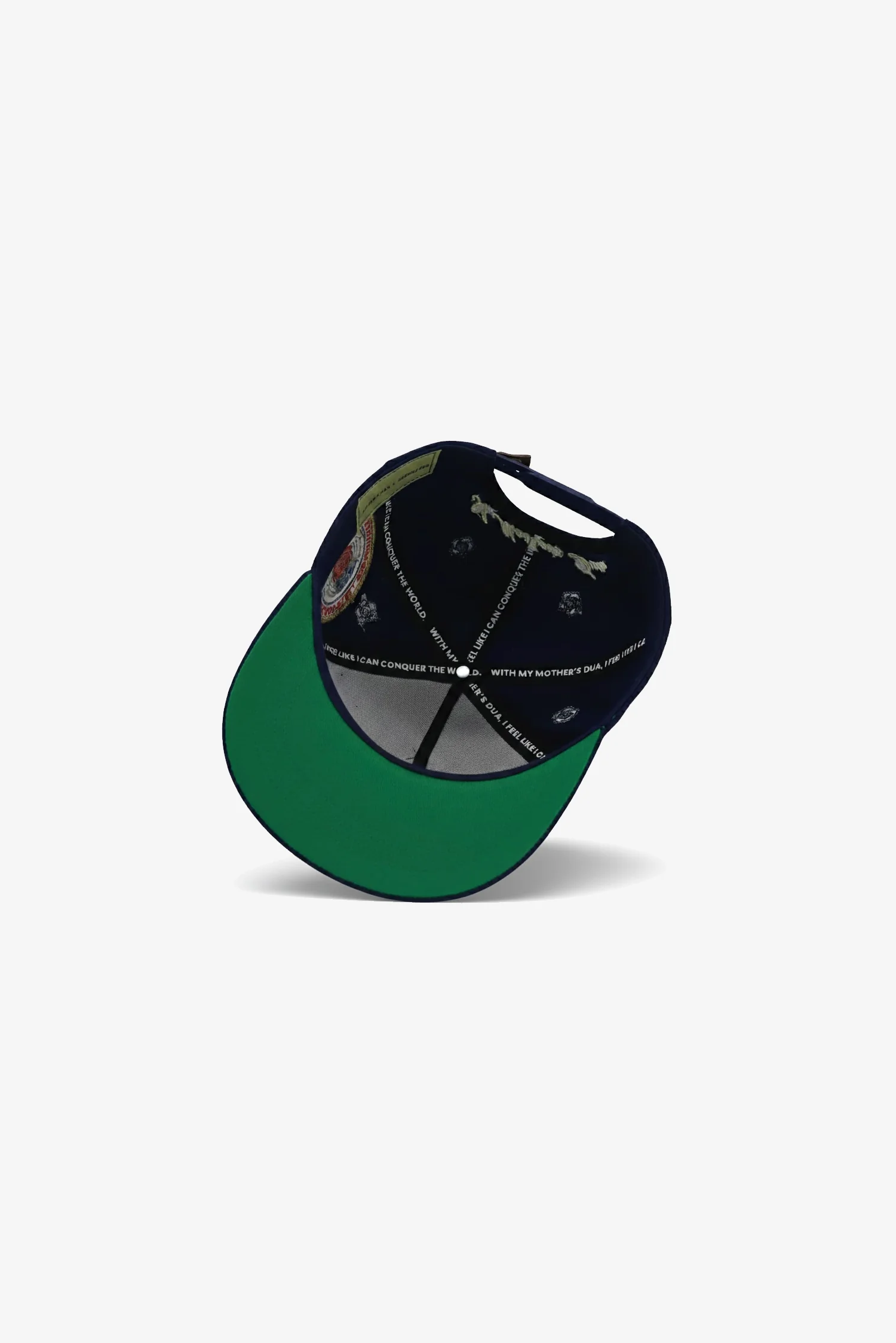 A Mother's Dua x 5ivepillars Hat - Navy - inside