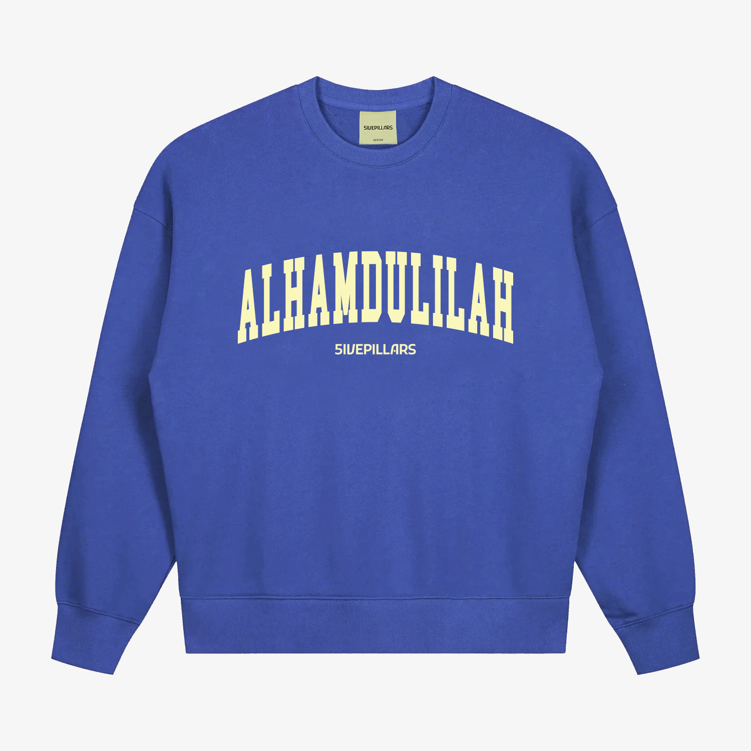 Alhamdulillah Crewneck - Powder Blue