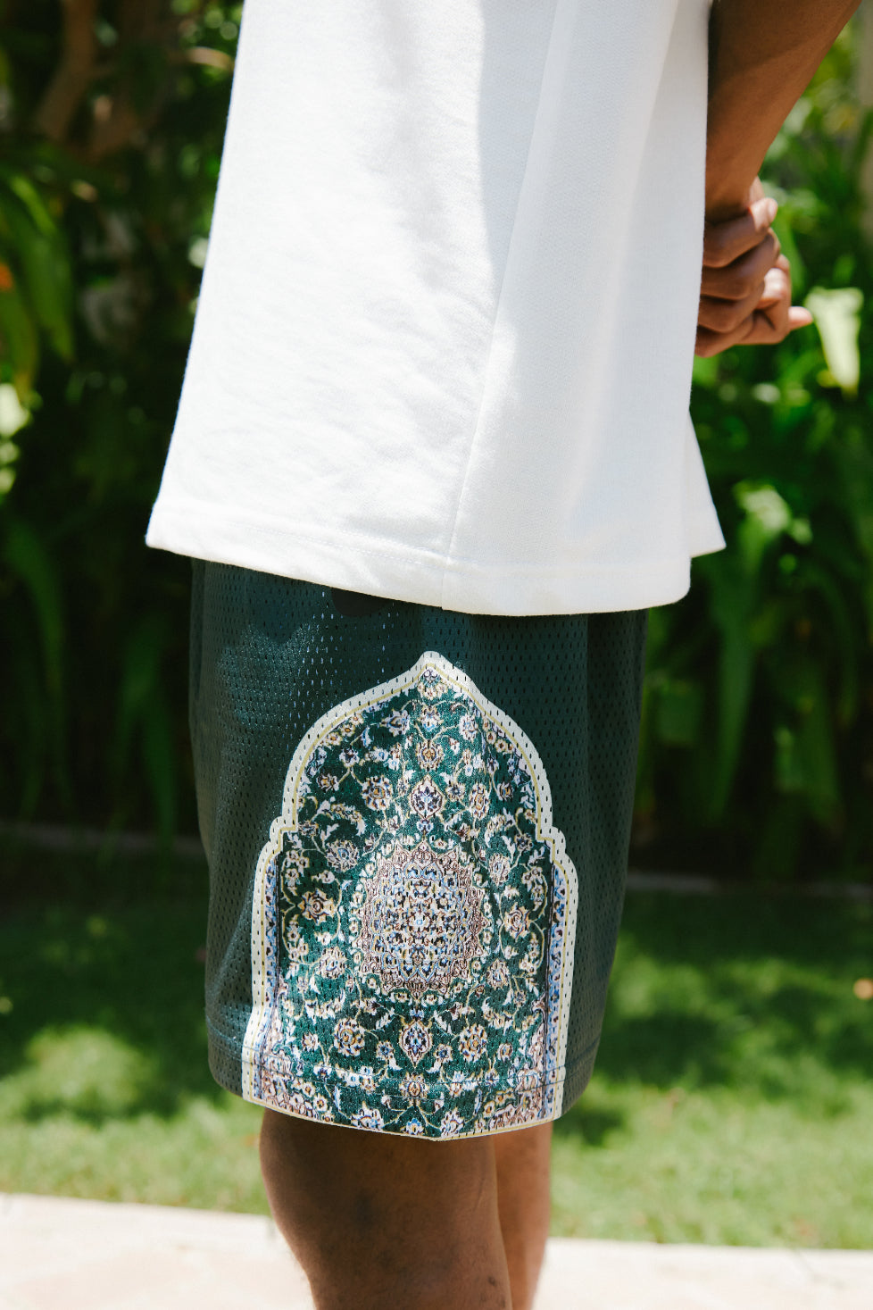 Arch Rug Shorts - Forest Green