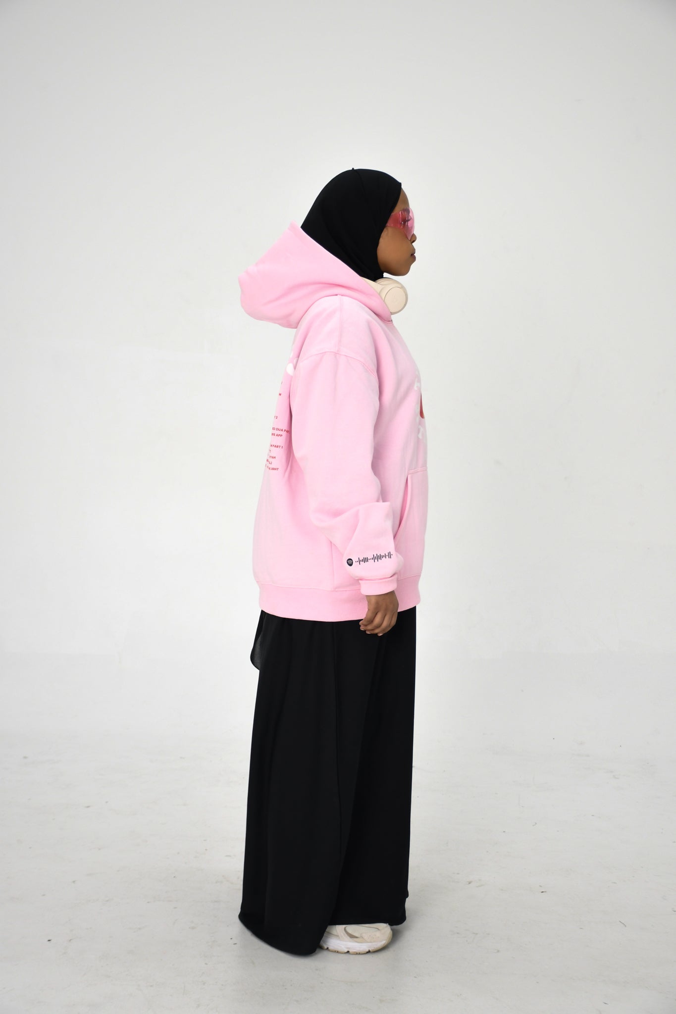TDS x 5ivepillars Hoodie - Pink