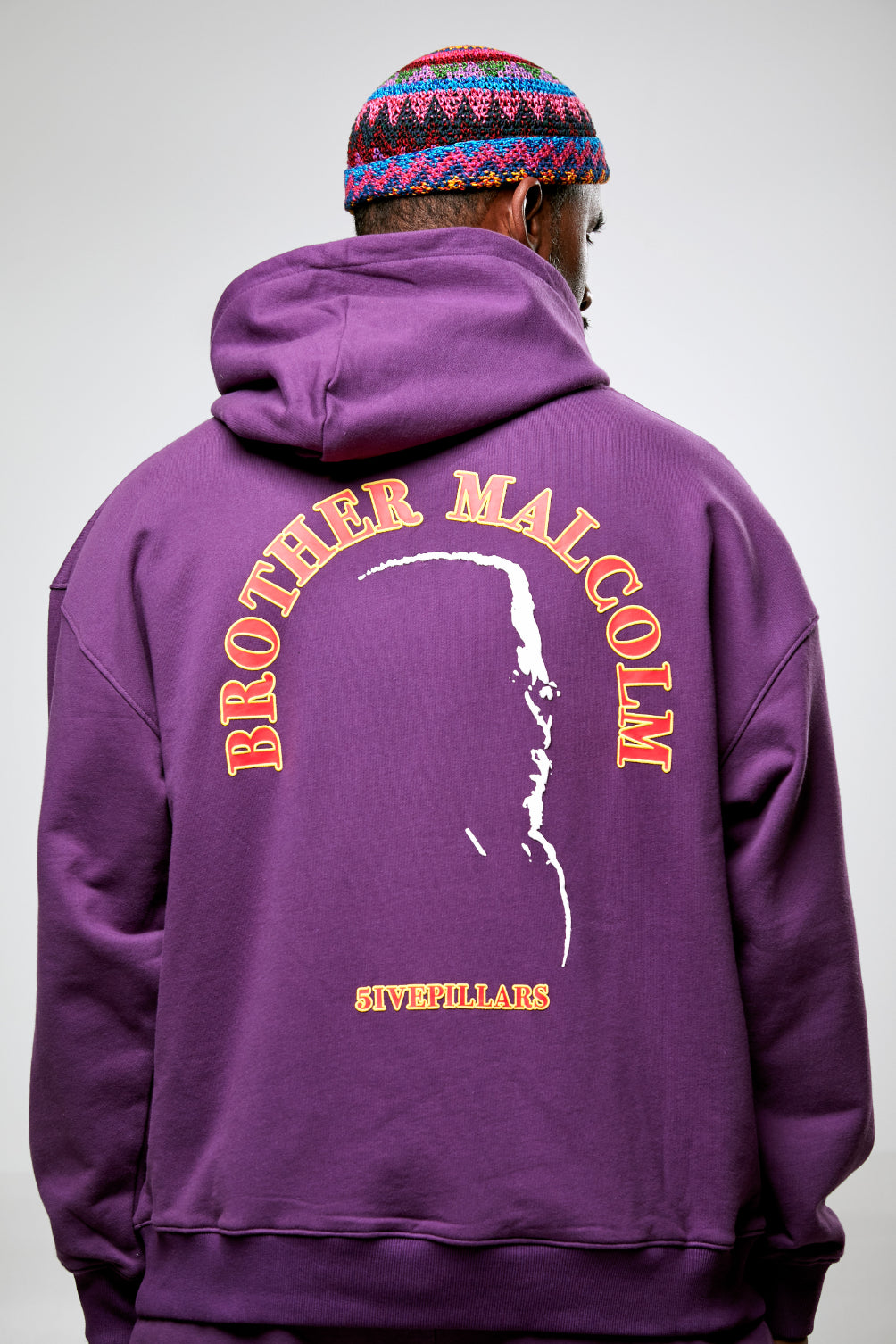 Brother Malcolm Hoodie - Purple