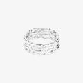 5ivepillars Pattern Ring - Silver