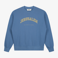 Jerusalem Crewneck - Sky Blue