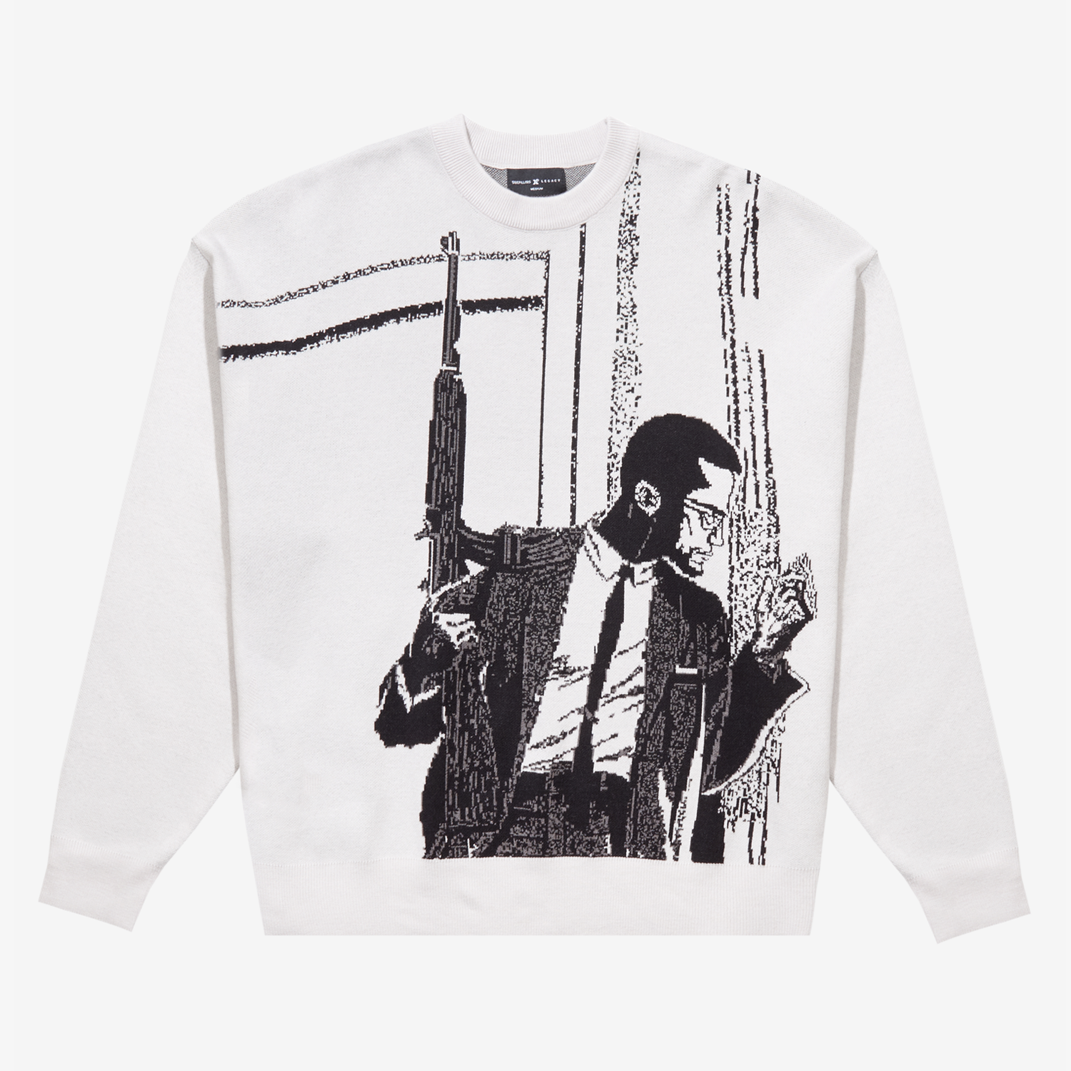 Malcolm X Knit Crewneck