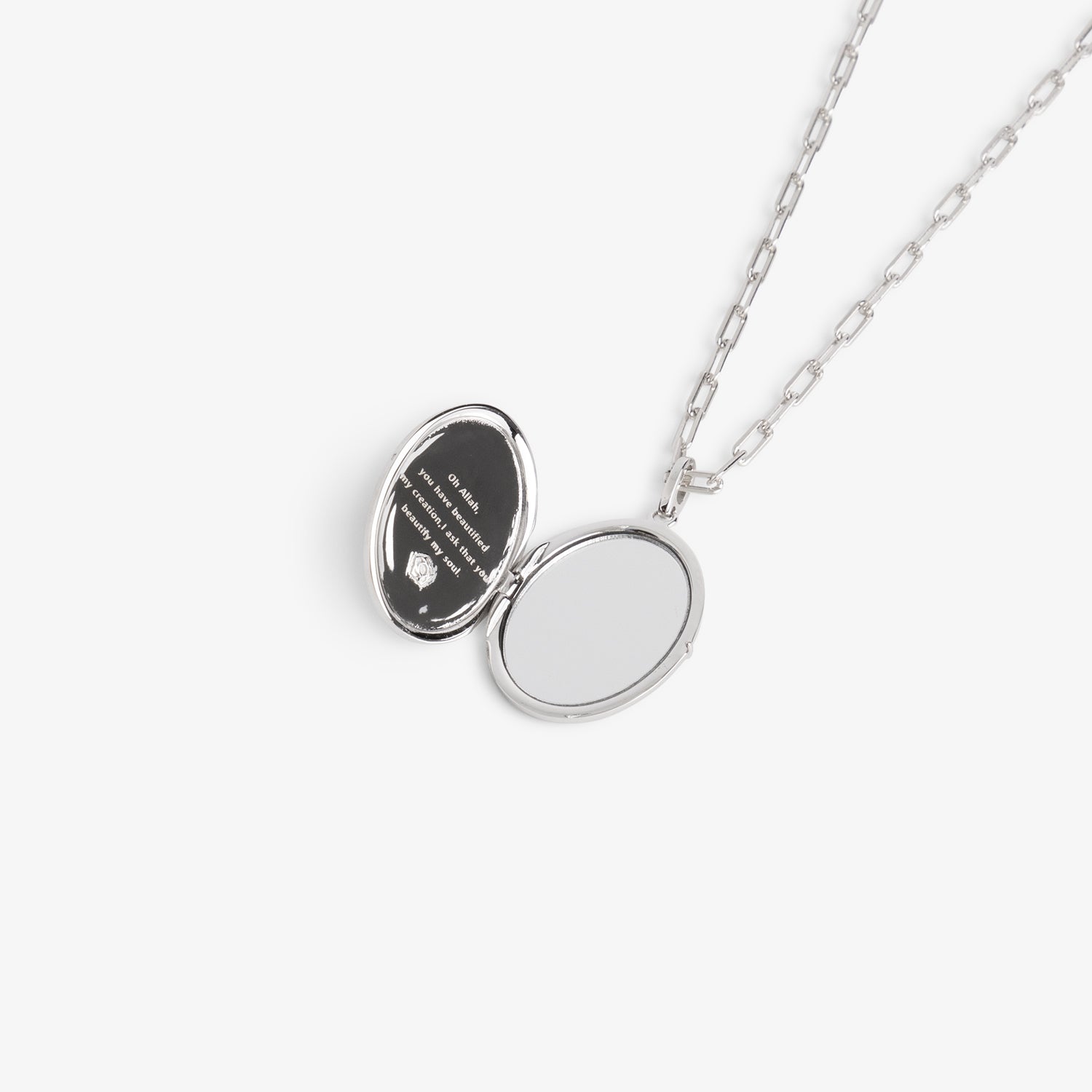 5ivepillars Mirror Necklace - Silver