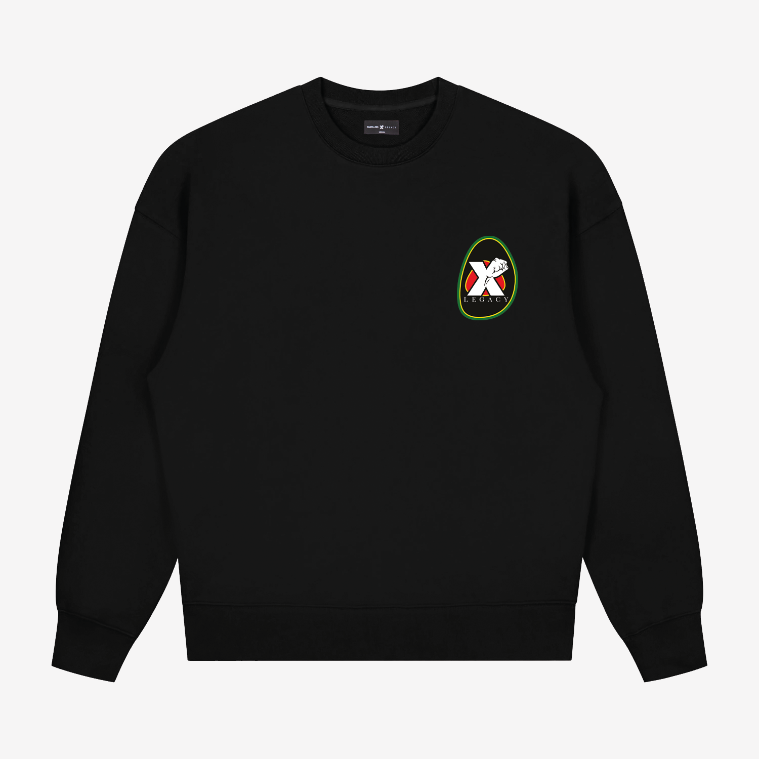 El Hajj Malik El Shabazz Crewneck - Black