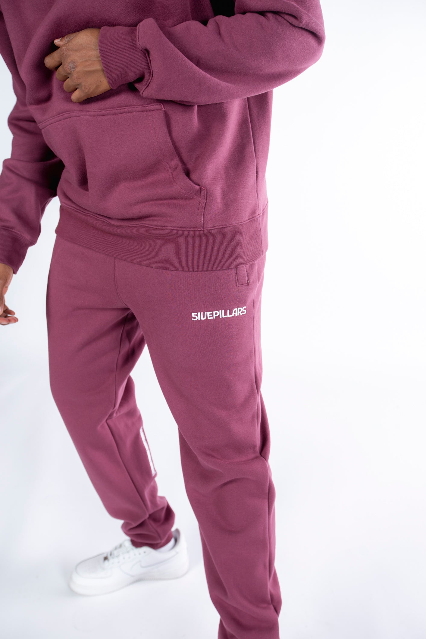 Plum Hub Sweatpants