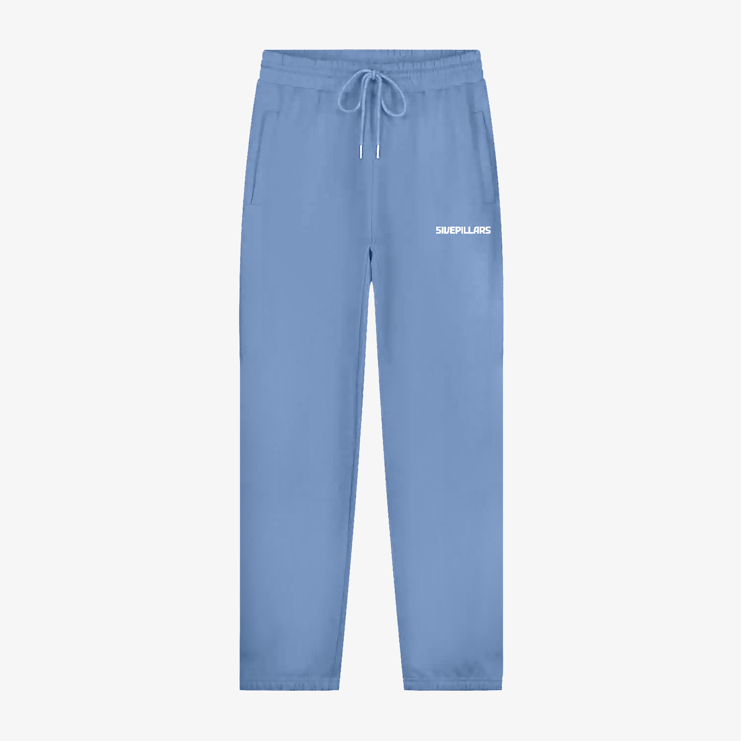 5ivepillars Relaxed Fit Sweatpants - Powder Blue