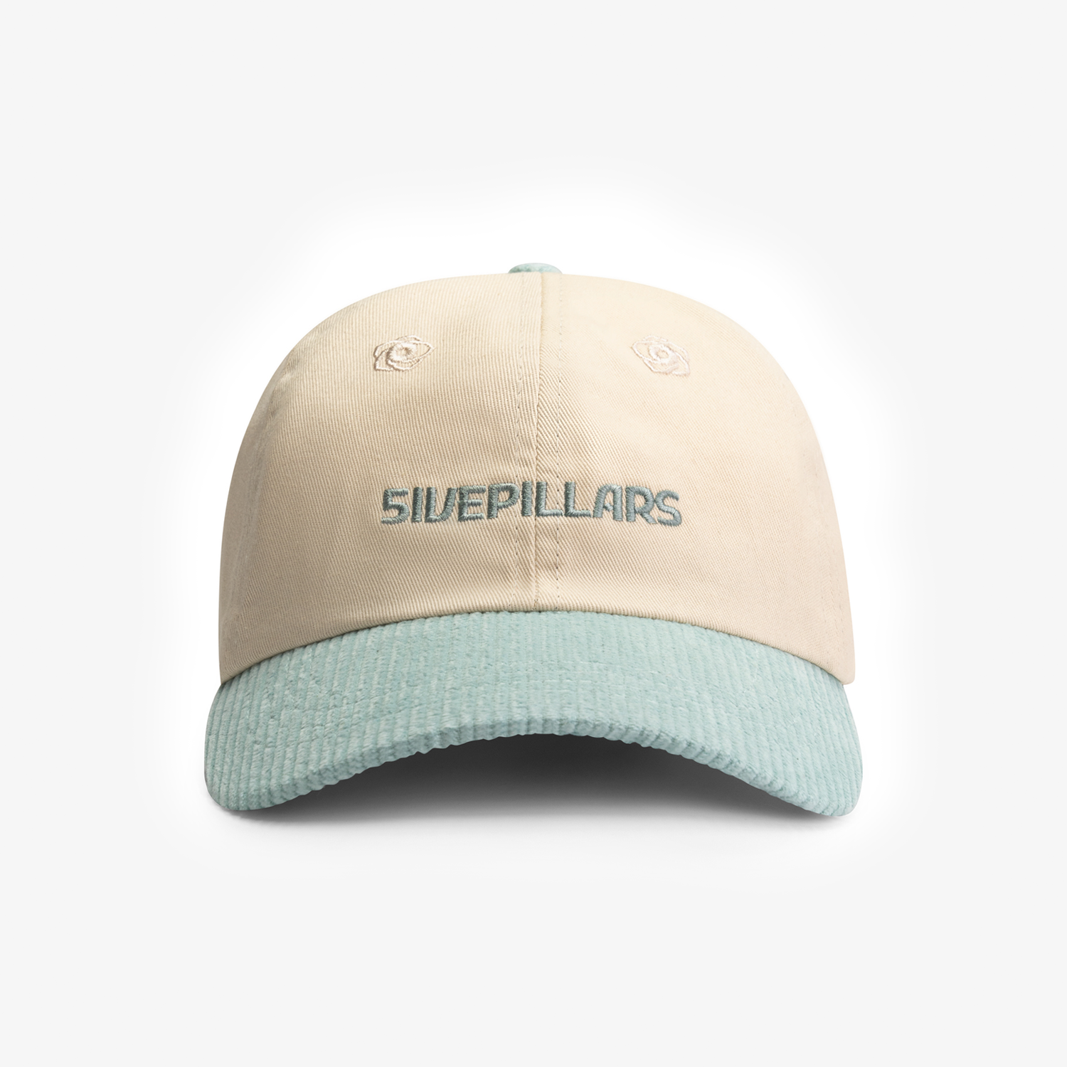 5ivepillars Corduroy Cap - Aqua