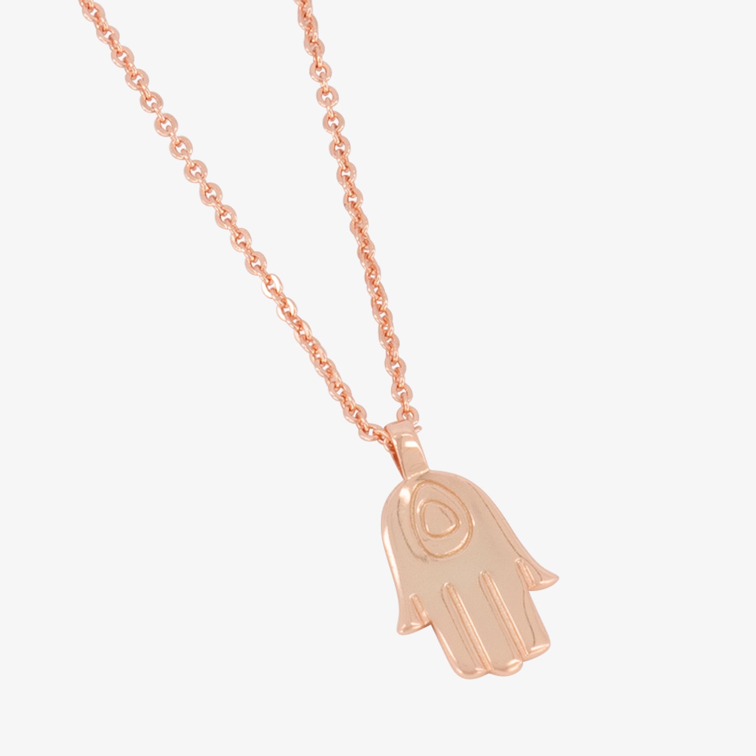 5ivepillars Hand Necklace - Rose Gold